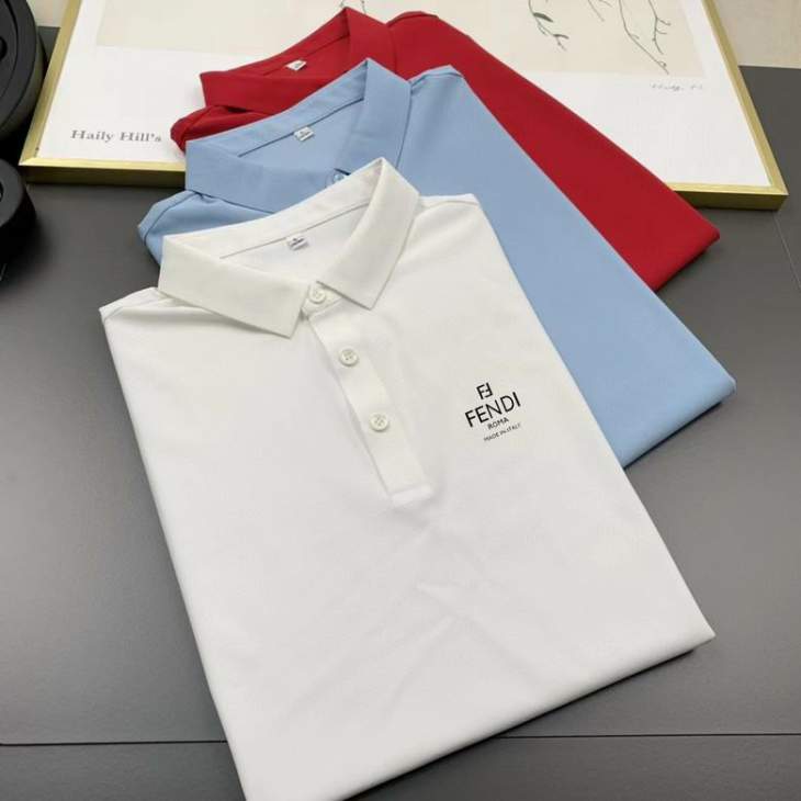 Picture of Fendi Polo Shirts Short _SKUFendiM-5XL11Ln7228054
